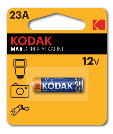 KODAK MAX SUPER ALKALINE 23A 12V