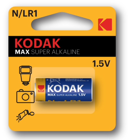 KODAK MAX SUPER ALKALINE  N-LR1 1.5V